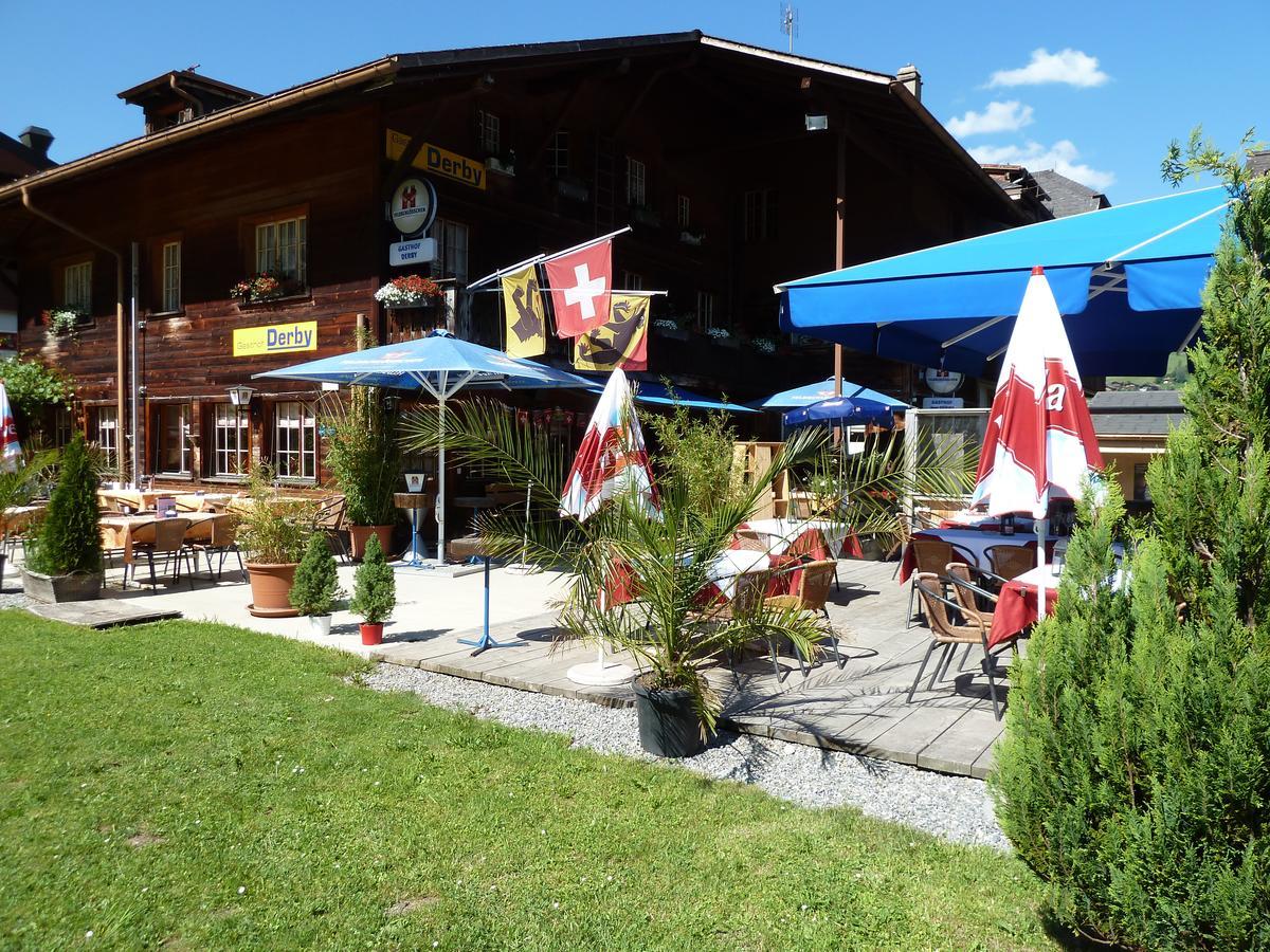 Gasthof Derby Hotell Zweisimmen Eksteriør bilde