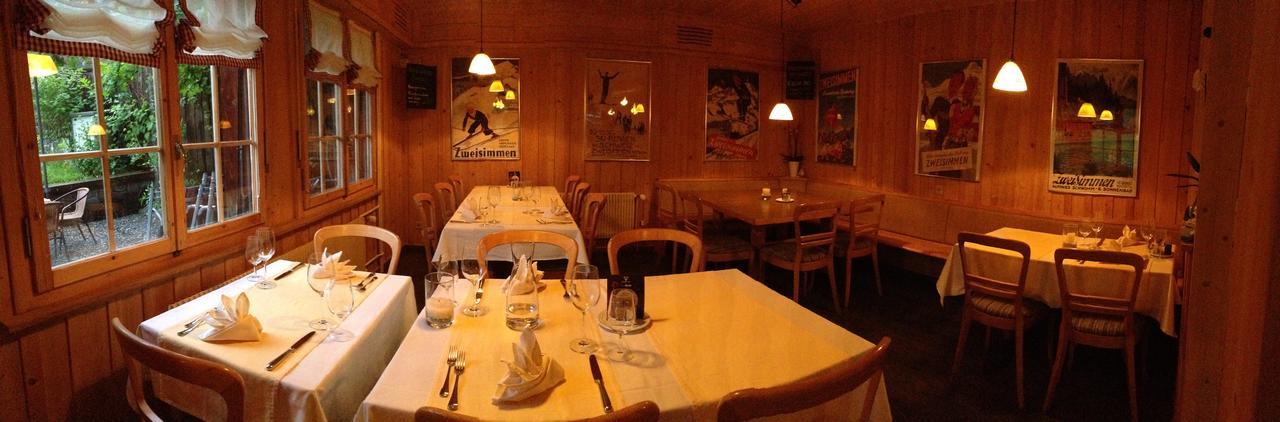 Gasthof Derby Hotell Zweisimmen Eksteriør bilde